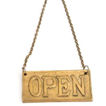110_The_Flea_brass_open_sign-3