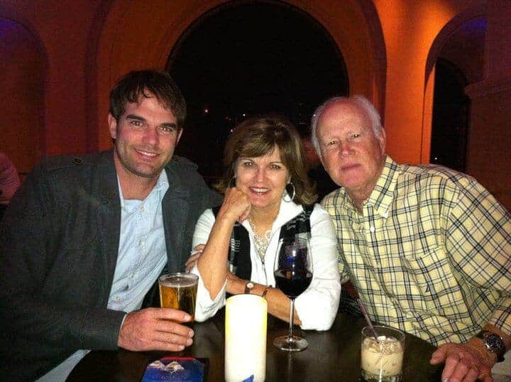 Brian Henderson and parents