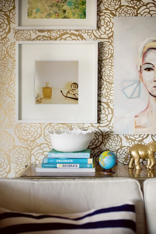 joy cho's art wall - old.stylebyemilyhenderson.com