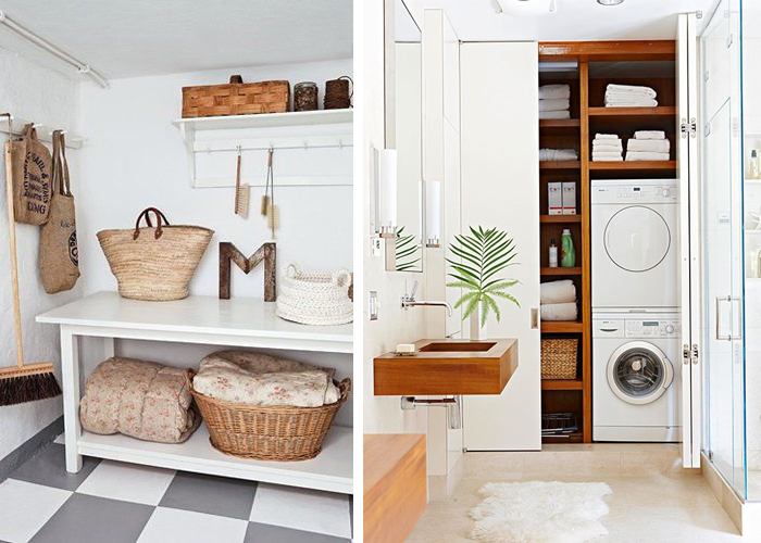 Utilitarian & Chic Laundry