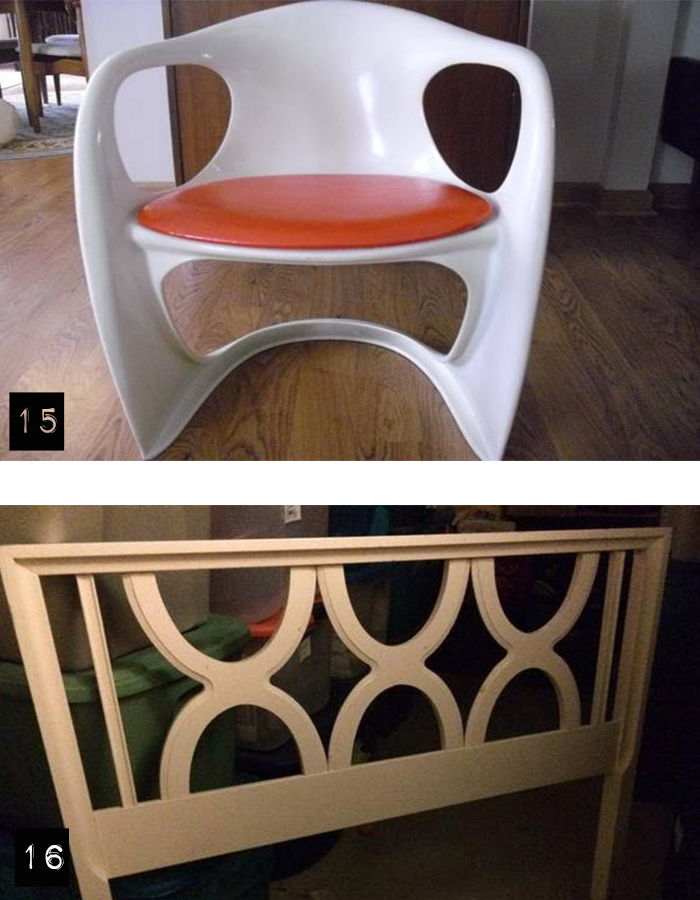 Trolling Cl  vintage chairs and twin bed