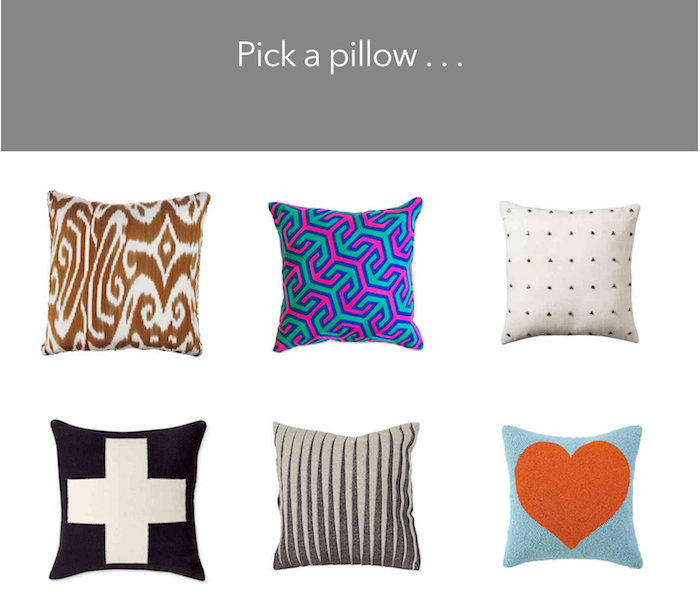 pillow options