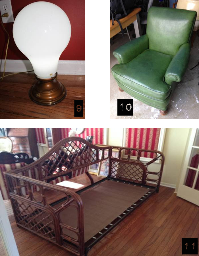 trolling craigslist vintage chair and daybed
