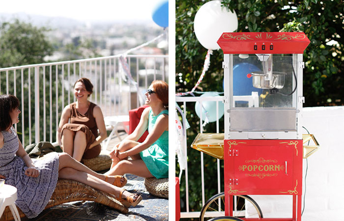 Sip and See Friends Deck Popcorn
