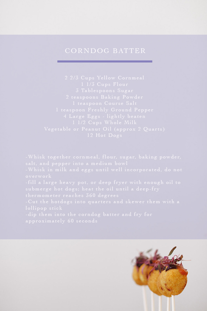 Room Forty Corndog Recipe