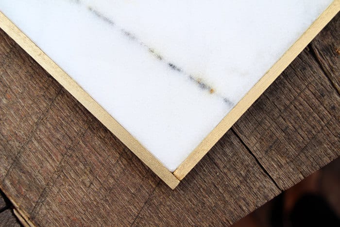 DIY Marble & Gold Cheese Plate | Emily Henderson & Pepper Design Blog