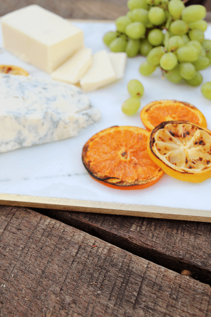 DIY Marble & Gold Cheese Plate | Emily Henderson & Pepper Design Blog