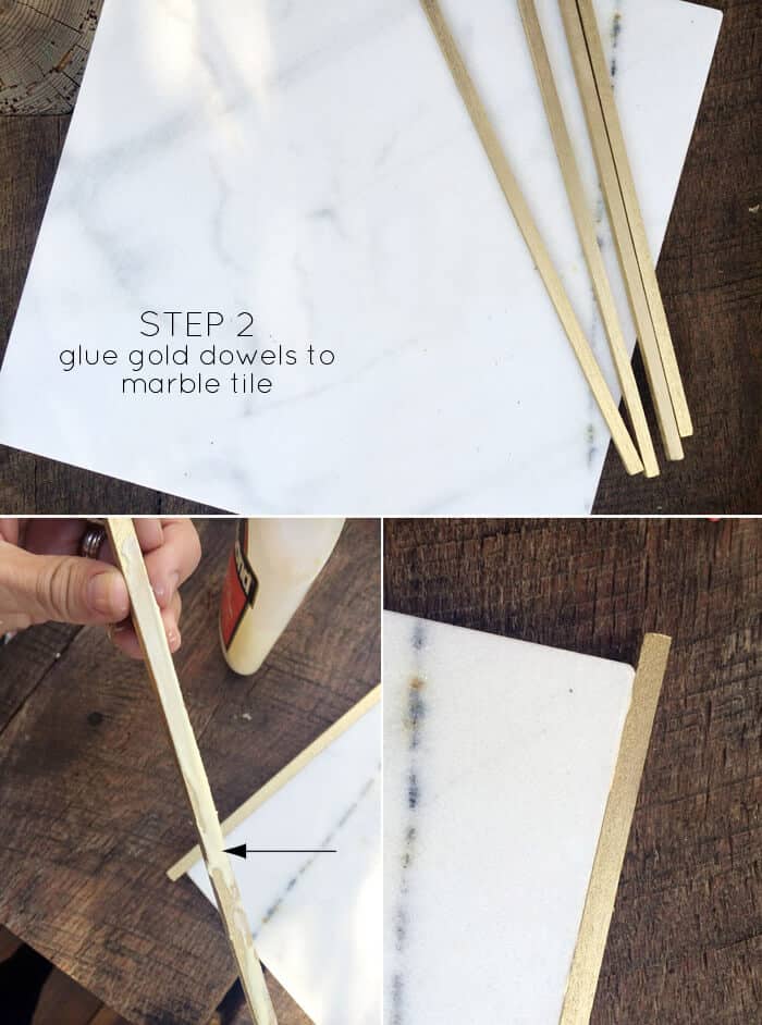 DIY Marble & Gold Cheese Plate | Emily Henderson & Pepper Design Blog