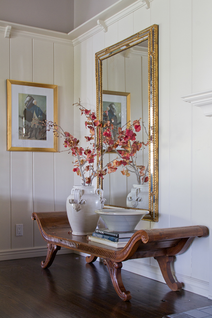 Living Room_ Bench Mirror