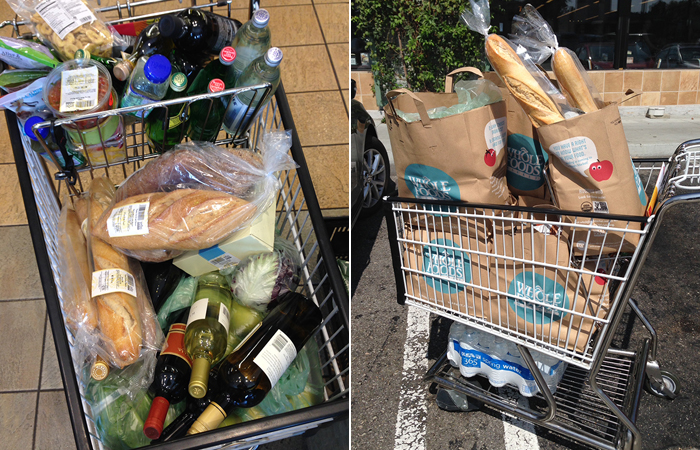 food props collage