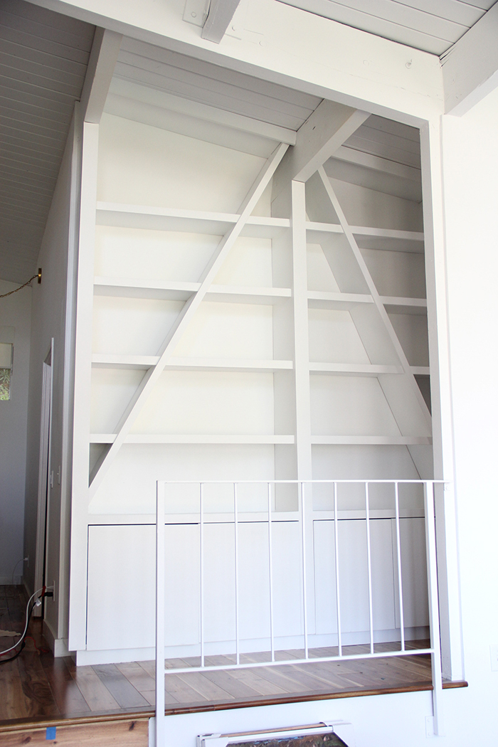 white bookshelf emily
