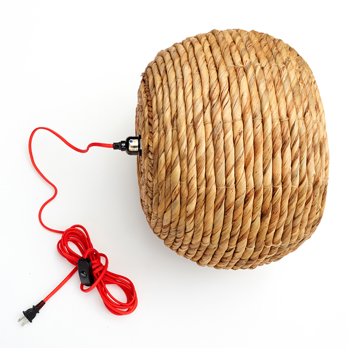 Redbook Basket Lamp_ Wire