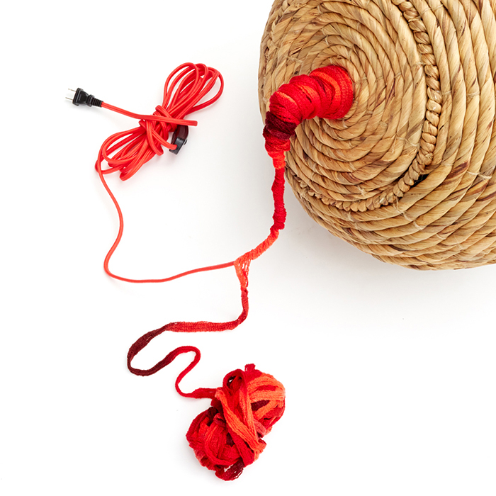Redbook Basket Lamp_ Wrap