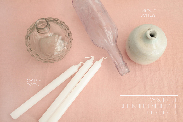 DIY Candle Centerpiece Holder_ingredients