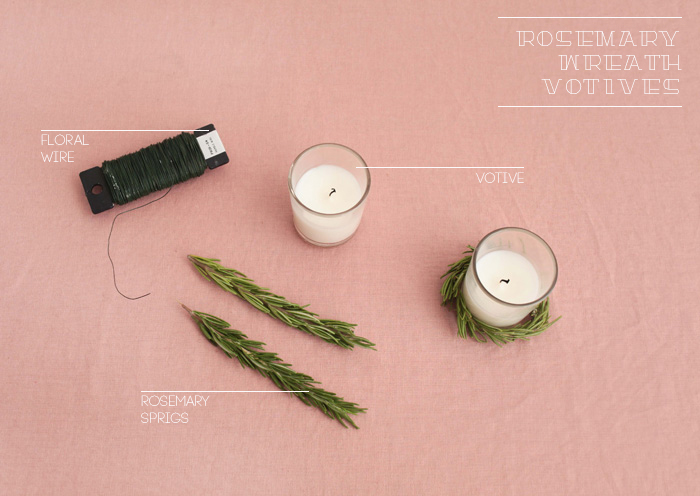 DIY Rosemary wreath votives_ingredients