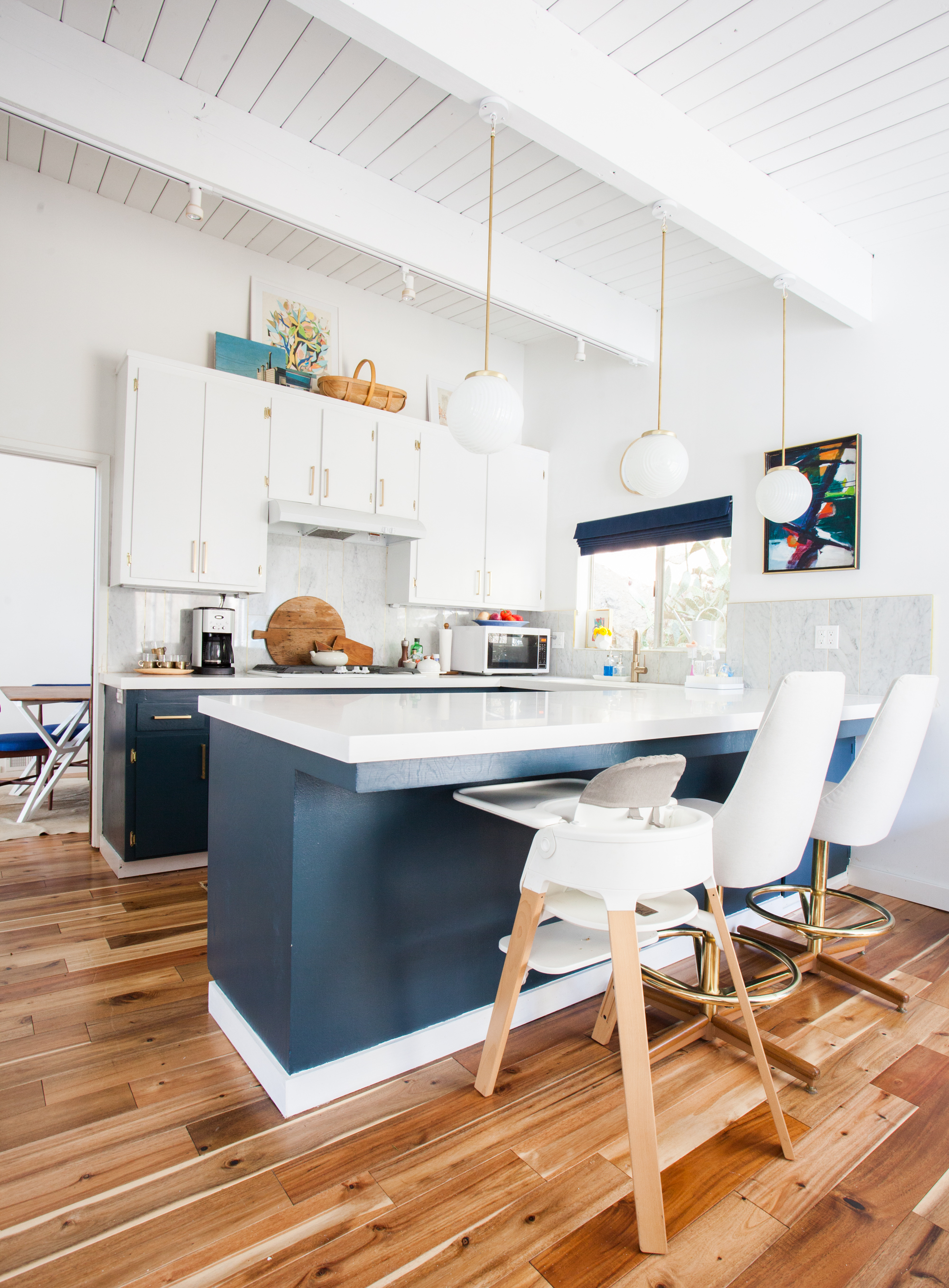 kitchen_after_everyday living blue white brass