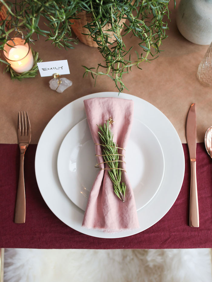 linen napkin diy