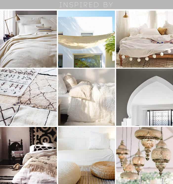 1 Bed 4 Ways_Desert Casual Glam_Neutral_Linen_Gold_Inspiration_Grid