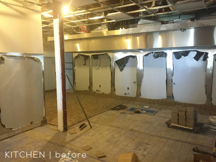 FAMILY SHELTER KITCHEN BEFORE