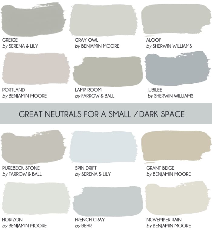 Great Neutrals For A Small Or Dark Space 041