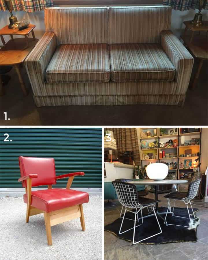 IowaCity vtg love seat and chairs