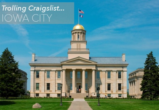 Trolling Craigsist Iowa City