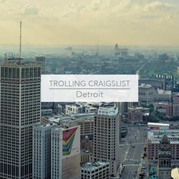 Trolling Craigslist Detroit