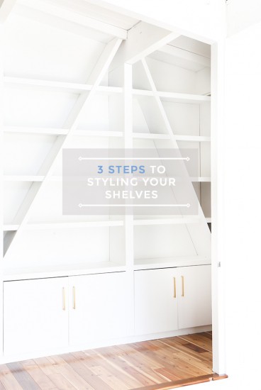 3 Steps to Styling Your Bookcase_Emily Henderson_Header