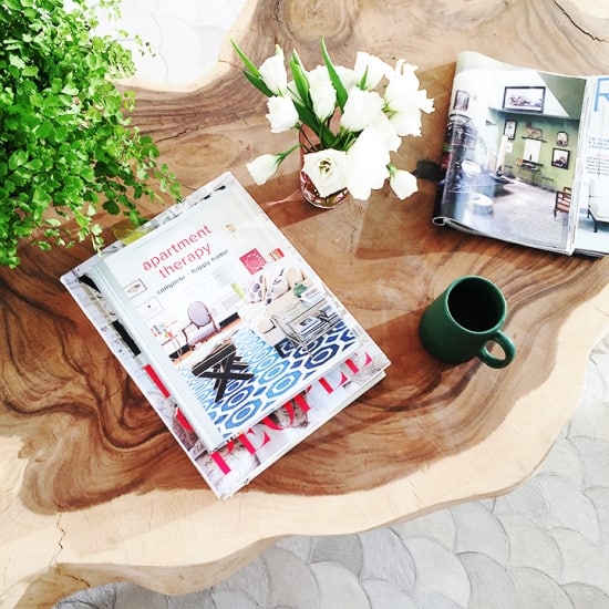 Apartment Therepy_Emily Henderson_Coffee Table_Apartment Therapy Book
