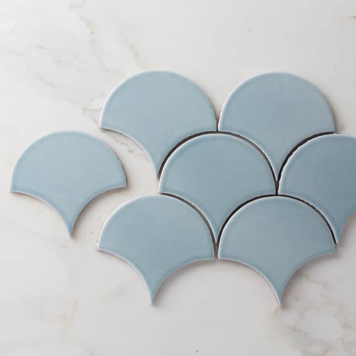 Fireclay_Blue_Scallop_Tile