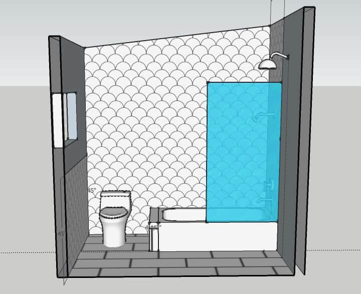 Master Bathroom_shower wall 1_rendering 3