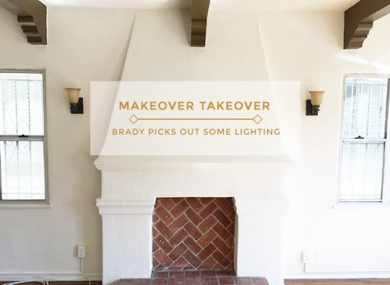 Brady Picks Out Living Room Sconces_Brass Sconce Roundup_Emily Henderson_Masculine_Gray_Living Room_Header