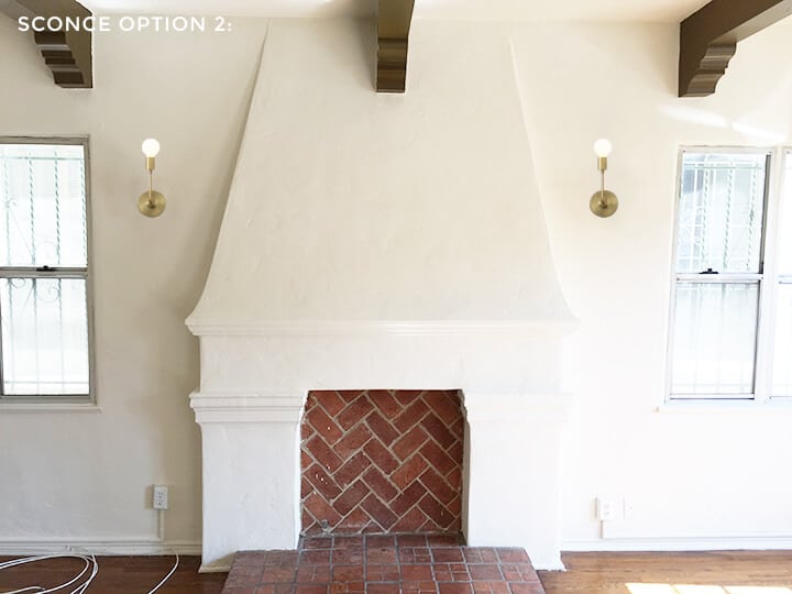 Brady Picks Out Living Room Sconces_Brass Sconce Roundup_Emily Henderson_Masculine_Gray_Living Room_Option 2