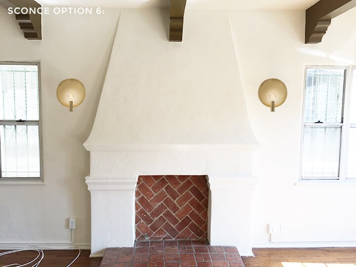 Brady Picks Out Living Room Sconces_Brass Sconce Roundup_Emily Henderson_Masculine_Gray_Living Room_Option 6