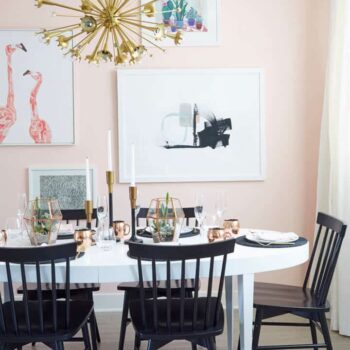 Emily_Henderson_Pink_Dining_Room_Girly_Gold