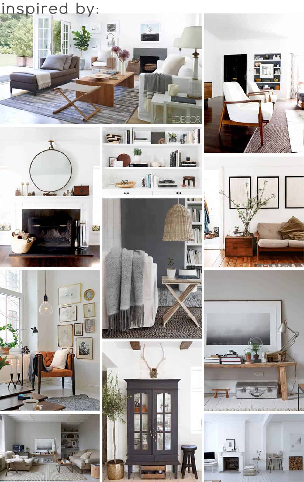 GINNY MACDONALD LIVING ROOM INSPIRATION