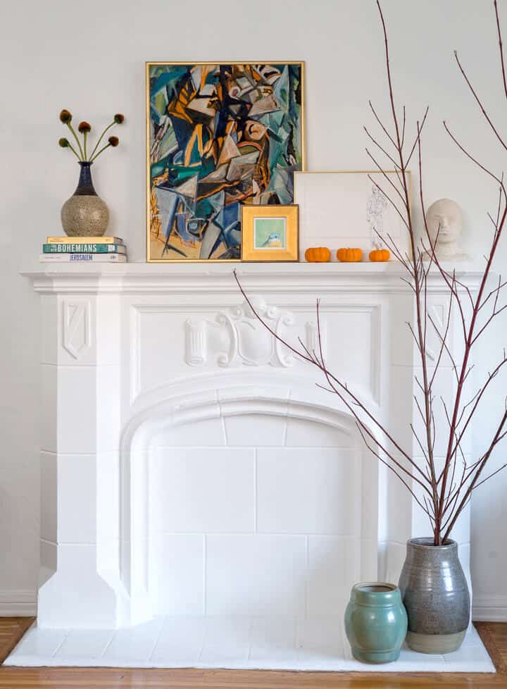 Mid_Century_Fall_Mantel_Styling