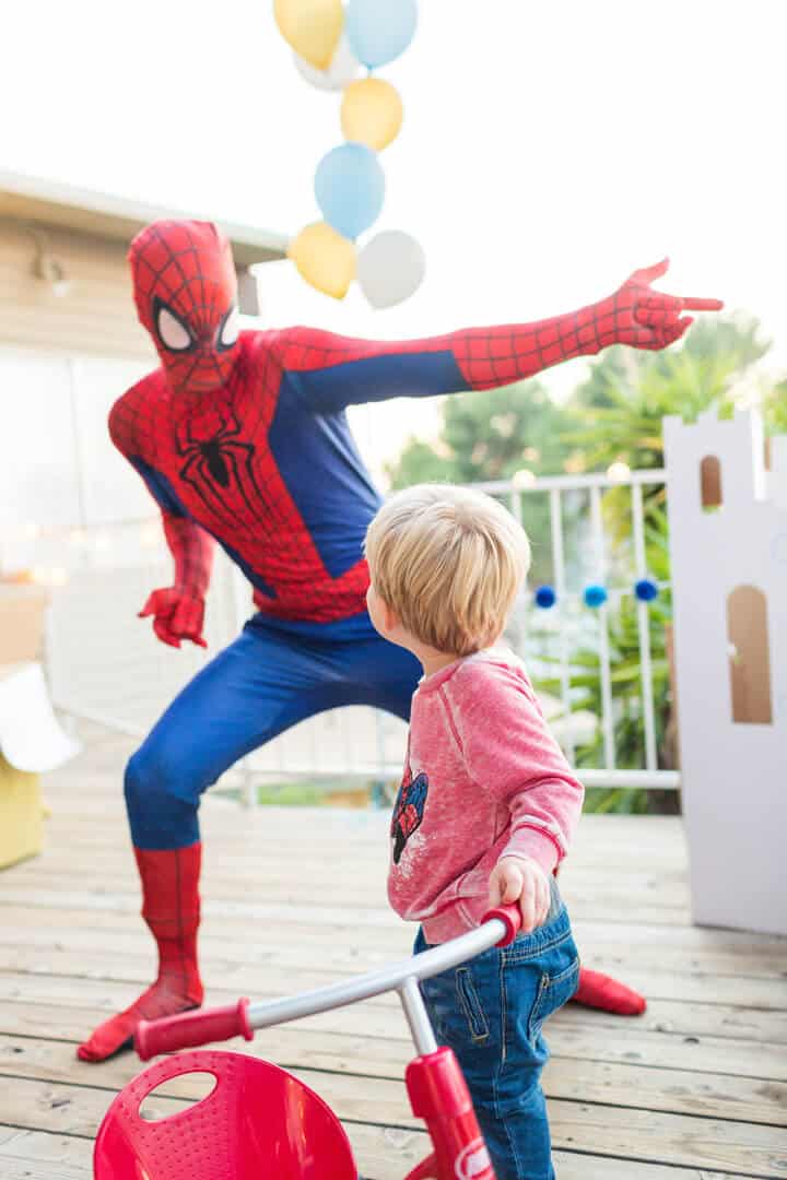 Decorations_Blue_Gold_White_Spiderman_Emily Henderson_Boys Birthday4