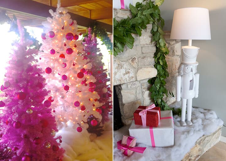 Emily Henderson Holiday Decorating_Pink_White_Red_Dancer_2