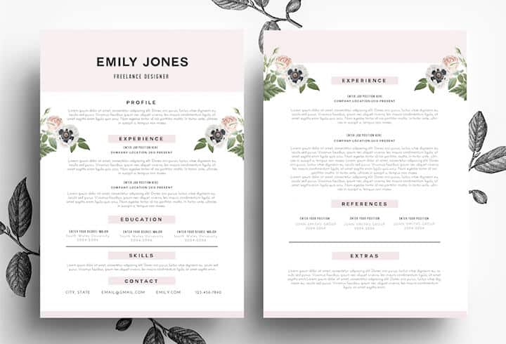 Beautiful_Feminine_Resume