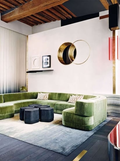 Mod_Green_Velvet_Sofa