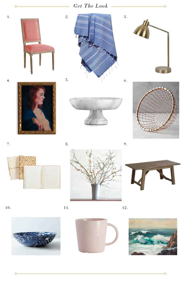 Shana_Feste_Spanish_Office_Inspiration_Roundup_Eclectic_French_Get_The_Look
