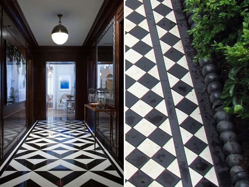 DIY Vinyl Kitchen Floor Tile Peel and Stick Retro Brady Tolbert Kitchen Vintage Inpiration