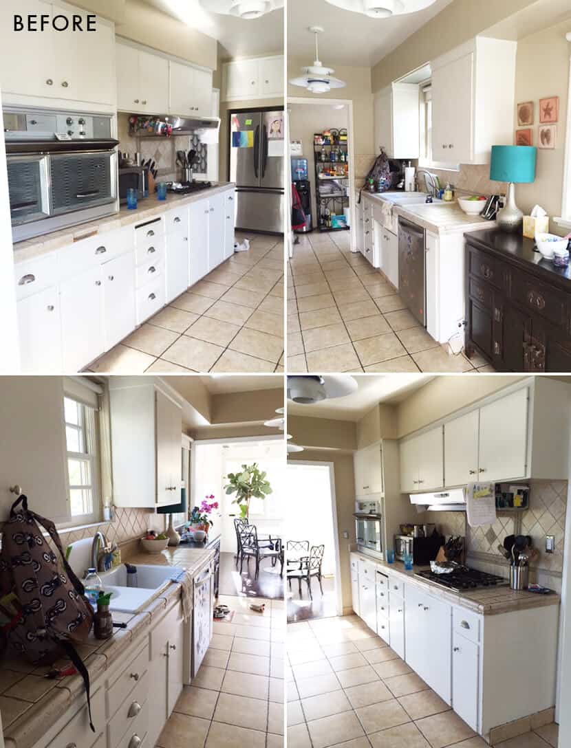 Lorey's kitchen before