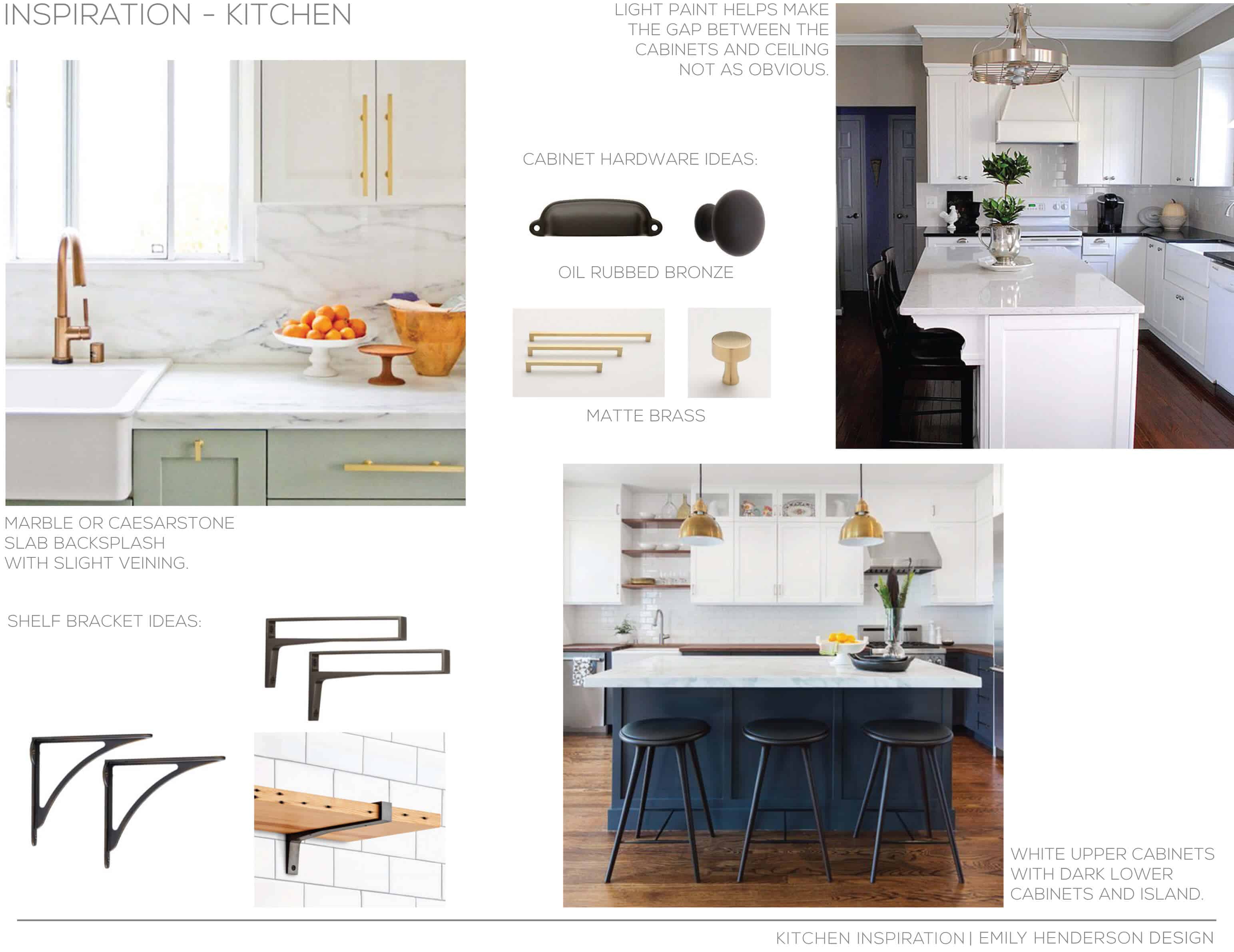 black shelf brackets