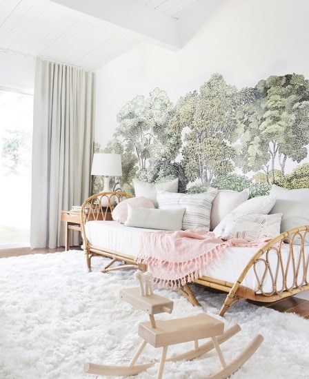 Best Shag Rug Roundup Patterned Solid Moroccan_Elliots Nursery_Pink_Green_Nursery