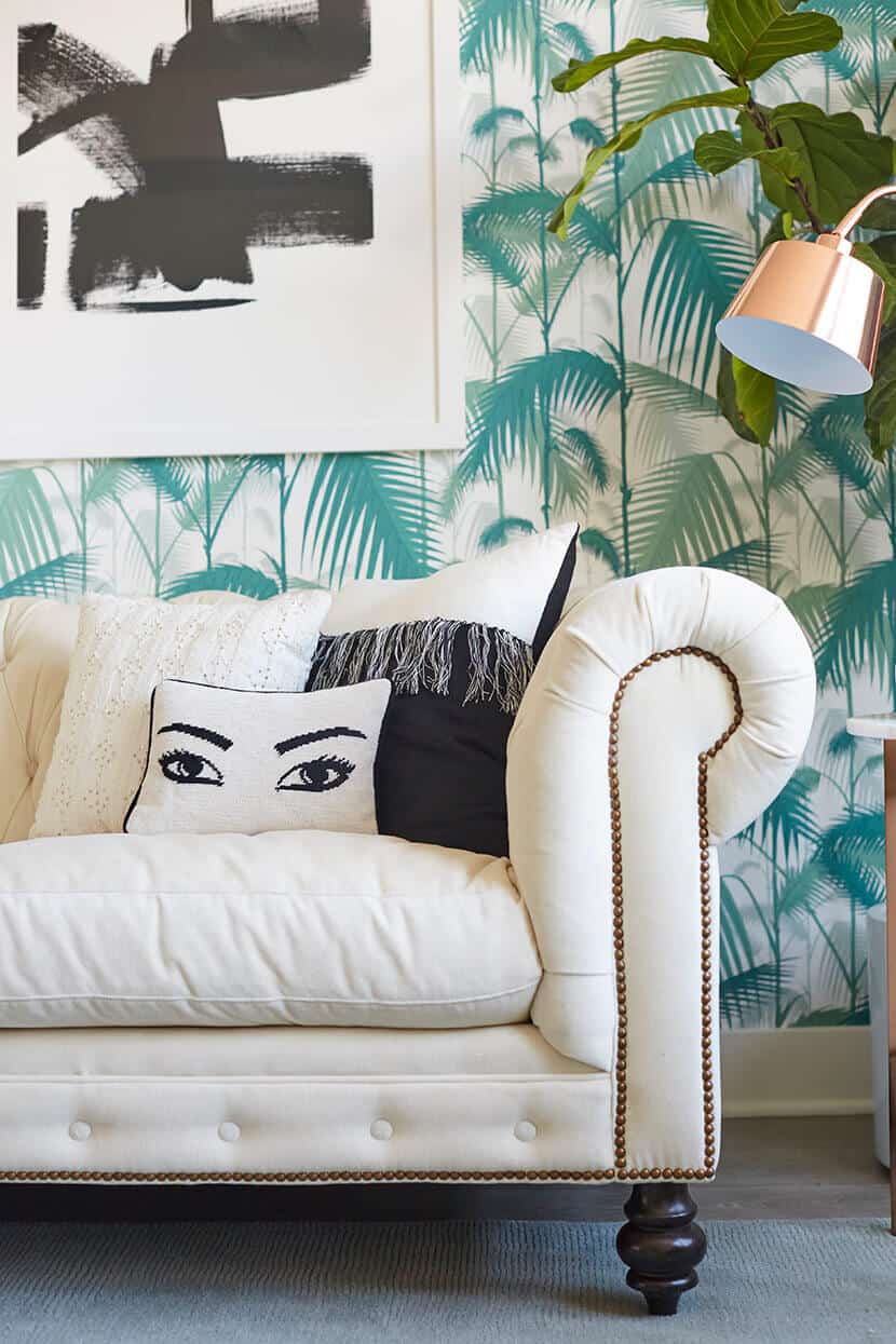 Modern Throw Pillow Mixing
