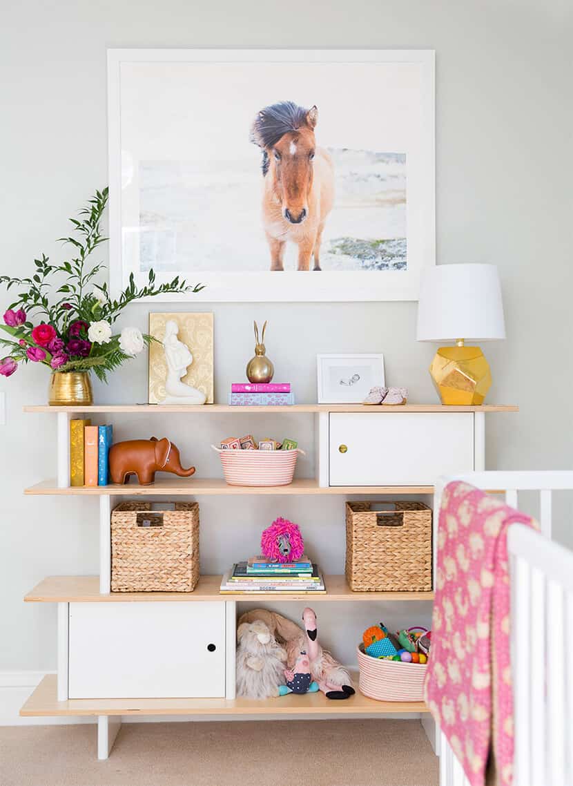 Sophie Grey Nursery Girls Pink Makeover After Photo 7