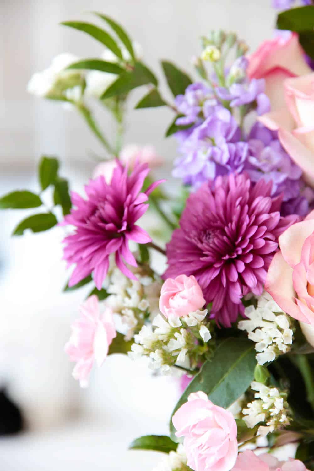 Telaflora Floral Arrangement Mothers Day Flowers Pink Yellow White-7