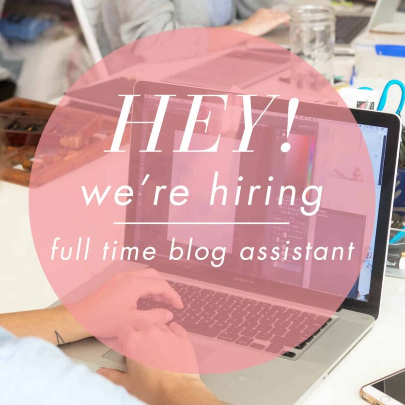 We're Hiring